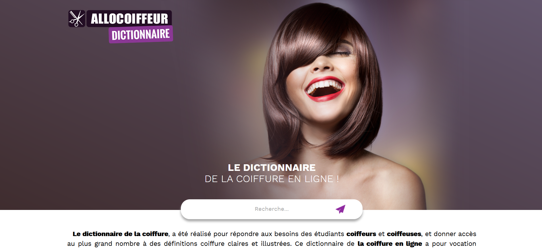 Dictionnaire AlloCoiffeur - Vocabulaire et définitions pour les coiffeurs