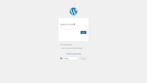 Écran de validation du code 2FA Wordfence après saisie du mot de passe WordPress