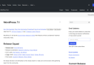 Bêta 1 de WordPress 7.1 annonçant le streaming et les embeddings dans l'AI Client