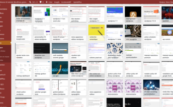 Médiathèque WordPress en grille de vignettes, où convertir et contrôler le format WebP ou AVIF des images